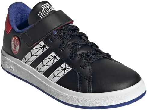 حذاء رياضي Adidas للجنسين للأطفال Marvel Spider-Man Grand Court (طفل صغير/طفل كبير) in Saudi Arabia