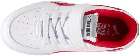 حذاء رياضي PUMA Kids Boys Scuderia Ferrari Caven 2.0 سهل الارتداء كاجوال - أبيض in Saudi Arabia