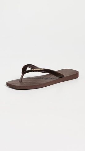 صنادل نسائية من القطيفة المربعة النحيفة من Havaianas in Kuwait