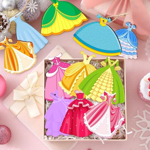 Huwena Pink Christmas Tree Hanging Ornament Vintage Wooden Christmas Ornaments Rustic Xmas Wooden Hanging Ornaments Christmas Tree Decoration for Christmas Party (Cute Style,36 Pcs) in Saudi Arabia