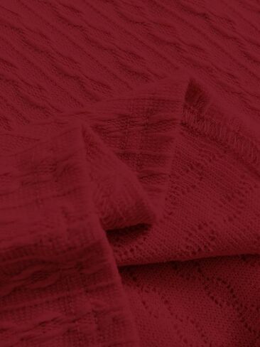 فساتين محبوكة كاجوال للفتيات مع حواف كشكشة رقيقة من قماش الجاكار الناعم والمريح وأكمام طويلة لعمر 4-7 سنوات in Saudi Arabia