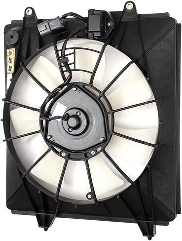 مجموعة محرك مروحة تبريد مكثف A/C بديلة من Brock مع وحدة تحكم متوافقة مع 07-09 CR-V 38611PNA003 38615RZAA01 in Kuwait