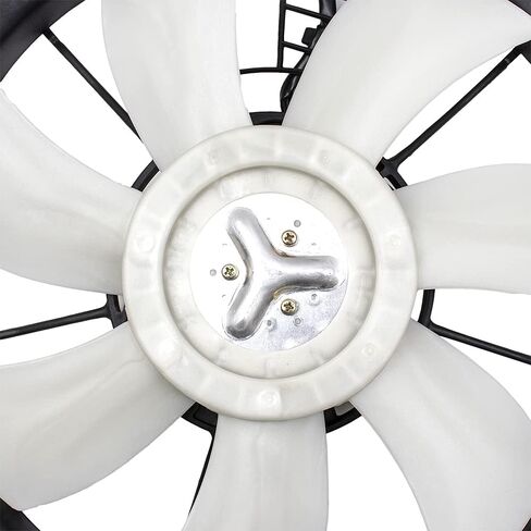 مجموعة محرك مروحة تبريد مكثف A/C بديلة من Brock مع وحدة تحكم متوافقة مع 07-09 CR-V 38611PNA003 38615RZAA01 in Kuwait