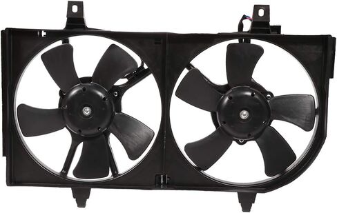 SCITOO Radiator Cooling Fan Compatible with 2000-2001 for Infiniti I30 2000-2001 for Nissan Maxima in Saudi Arabia