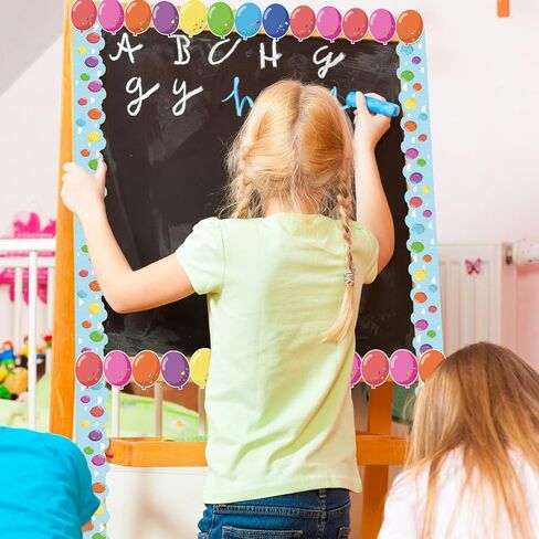 2 Rolls 65.6ft Easter Spring Bulletin Board Decoration Grass Clouds Bulletin Board Strips Spring Green Grass Trim Borders for School Classroom Chalkboard Party Decoration in Kuwait