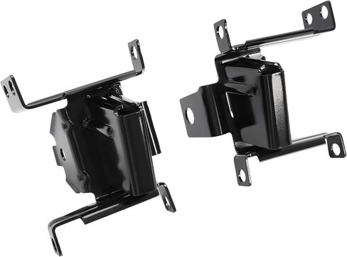 KUAFU Front Inner Bumper Bracket Compatible with 2007-2013 Chevy Chevrolet Silverado/GMC Sierra 1500 2500 3500 Replace for GM1066185 GM1067185 22767056 22767057 Bumper Support Driver&Passenger Side in Saudi Arabia