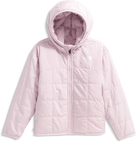 THE NORTH FACE Girls Reversible Shasta Full Zip Hooded Jacket | Water Repellent Puffer Coat, Synthetic Insulation in Kuwait