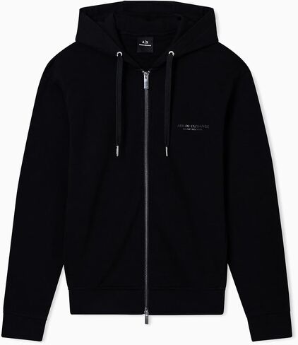 Armani Exchange Men's Milano/Ny Zip Up Hooded Sweatshirt in Saudi Arabia