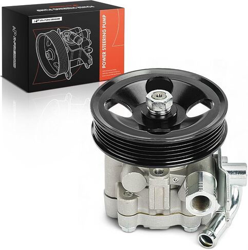 A-Premium Power Steering Pump, with Pulley & Inlet Line, Compatible with Nissan Frontier 1999-2004 3.3L, Xterra 2000-2004 3.3L in Saudi Arabia