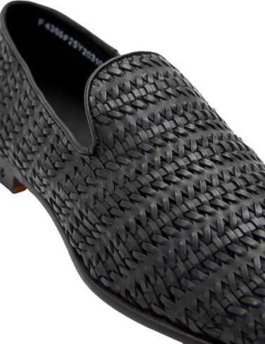 John Varvatos Men's Venice Woven Slip on Loafer Flat in Saudi Arabia