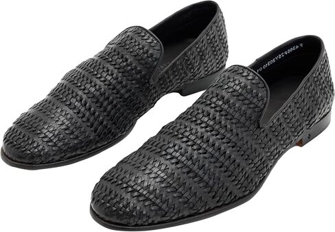 John Varvatos Men's Venice Woven Slip on Loafer Flat in Saudi Arabia