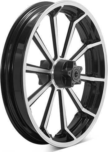 TOFR 21"x 3.5" Front Wheel Rim Dual Discs Tubeless For Harley Touring Road King FLHR FLHRS FLHRC Street Glide FLHX FLHXS Road Glide FLTR FLTRXS Electra Glide FLHT Ultra Limited FLHTK 2009-2023 in Saudi Arabia