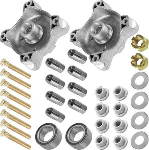 Caltric 3514627 5137219 Front Wheel Hub Kit Compatible with Polaris RZR 570 2012-2013 / RZR 570 S 2017 / RZR 800 / RZR S 800 2008-2014 in Saudi Arabia