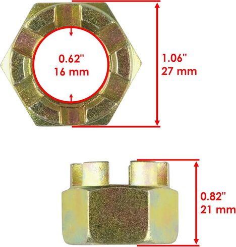 Caltric 3514627 5137219 Front Wheel Hub Kit Compatible with Polaris RZR 570 2012-2013 / RZR 570 S 2017 / RZR 800 / RZR S 800 2008-2014 in Saudi Arabia