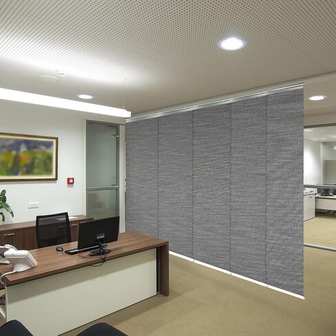 Pine 5-Panel Single Rail Panel Track Extendable 58"-110" W x 94" H, Panel Width 23.5" in Saudi Arabia