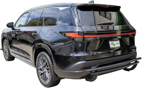 Vanguard VGRBG-1350-2493BK Black Double Layer Rear Bumper Guard fits 2024+ Toyota Grand Highlander/Lexus TX 350 in Saudi Arabia
