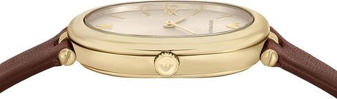 Emporio Armani Women's Two-Hand Brown Leather Watch (Model: AR11708) in Saudi Arabia