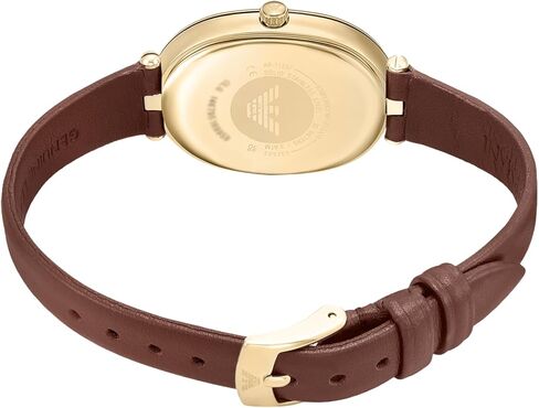 Emporio Armani Women's Two-Hand Brown Leather Watch (Model: AR11708) in Saudi Arabia