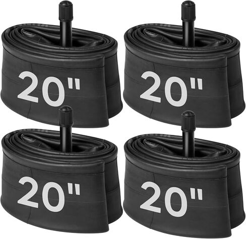 1-PC 20" Bike Tubes 20x1.75/2.125 AV32mm Schrader Valve 20" Bicycle Tubes Compatible with 20x1.75 20x1.90 20x1.95 20x2.0 20x2.10 20x2.125 Bike Bicycle Tire Tubes in Saudi Arabia