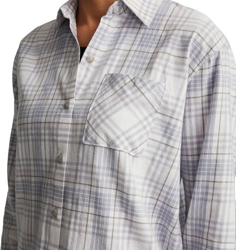Jockey Women's Activewear Flannel Button Up in Saudi Arabia
