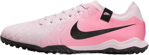Nike Tiempo Legend 10 Pro Turf Low-Top Soccer Shoes (DV4336-601, Pink Foam/Black) Size 10 in Saudi Arabia