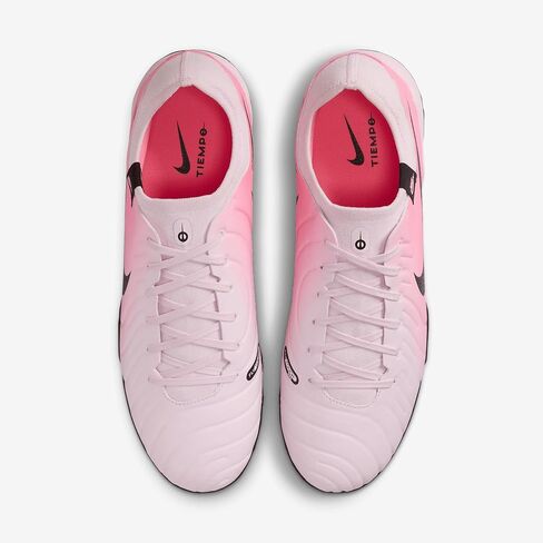 Nike Tiempo Legend 10 Pro Turf Low-Top Soccer Shoes (DV4336-601, Pink Foam/Black) Size 10 in Saudi Arabia