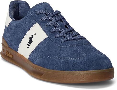 Polo Ralph Lauren Men's Heritage Aera Suede Sneakers in Saudi Arabia