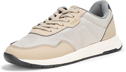 BOSS Men's Titanium Nylon Blend Laceup Sneakers in Saudi Arabia