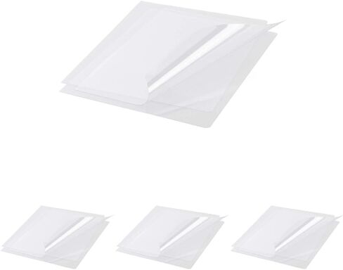 Mead Presentation/Report Covers, Round Corners, Clear View, 125 Pack (4000126) in Saudi Arabia