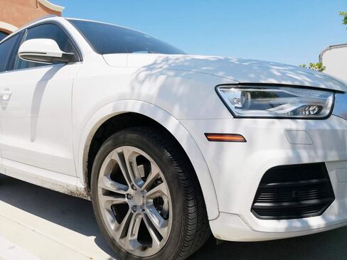 iJDMTOY عدسة مدخنة كهرمانية كاملة LED مجموعة إضاءة جانبية متوافقة مع 2015-2018 Audi Q3، مدعومة بـ 40-SMD LED، استبدل مصابيح العلامات الجانبية الأمامية OEM in Saudi Arabia