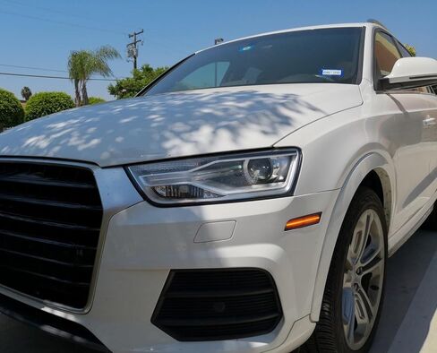 iJDMTOY عدسة مدخنة كهرمانية كاملة LED مجموعة إضاءة جانبية متوافقة مع 2015-2018 Audi Q3، مدعومة بـ 40-SMD LED، استبدل مصابيح العلامات الجانبية الأمامية OEM in Saudi Arabia