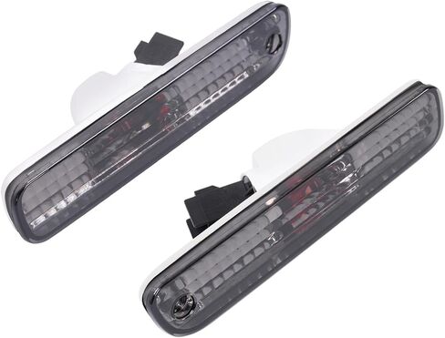 ضوء علامة الجانب الخلفي من HECASA متوافق مع 1992-2002 Honda Accord Coupe/Sedan/Prelude Bumper Marker Lamp Driver وجانب الركاب - عدسة شفافة in Saudi Arabia