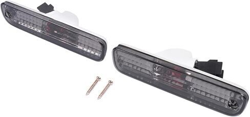 ضوء علامة الجانب الخلفي من HECASA متوافق مع 1992-2002 Honda Accord Coupe/Sedan/Prelude Bumper Marker Lamp Driver وجانب الركاب - عدسة شفافة in Saudi Arabia