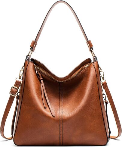 VODIU Tote Bag for Women PU Leather Shoulder Bags Crossbody Hobo Bag Large Purse and Handbags with Adjustable Shoulder Strap in Kuwait