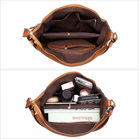 VODIU Tote Bag for Women PU Leather Shoulder Bags Crossbody Hobo Bag Large Purse and Handbags with Adjustable Shoulder Strap in Kuwait