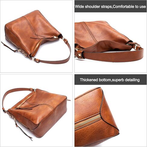 VODIU Tote Bag for Women PU Leather Shoulder Bags Crossbody Hobo Bag Large Purse and Handbags with Adjustable Shoulder Strap in Kuwait