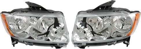 Headlights Assembly Replacement for Compass 2011-2017 Halogen Headlamp Driver and Passenger Side in Saudi Arabia