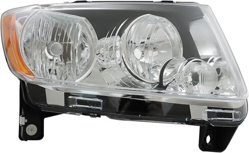 Headlights Assembly Replacement for Compass 2011-2017 Halogen Headlamp Driver and Passenger Side in Saudi Arabia