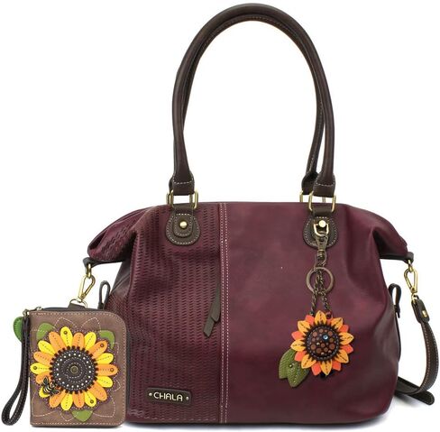 CHALA Handbags LaserCut Totes Shoulder Purse with Matching Wallet Gift Set in Saudi Arabia