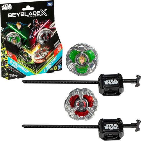 Beyblade X and Star Wars Collab The Mandalorian 3-60F vs. Moff Gideon 3-80N, Multipack in Saudi Arabia