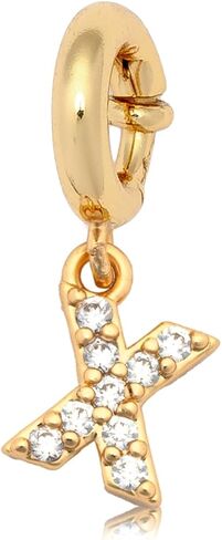 Initial Charm, Customizable Charm for Bracelets, Necklaces, Keychains & More in Saudi Arabia