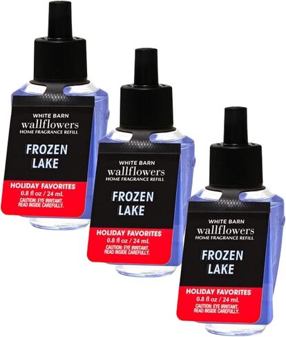 Bath and Body Works 4 Pack Frozen Lake Wallflowers Fragrance Refill 0.8 Oz. in Saudi Arabia