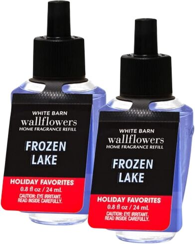 Bath and Body Works 4 Pack Frozen Lake Wallflowers Fragrance Refill 0.8 Oz. in Saudi Arabia