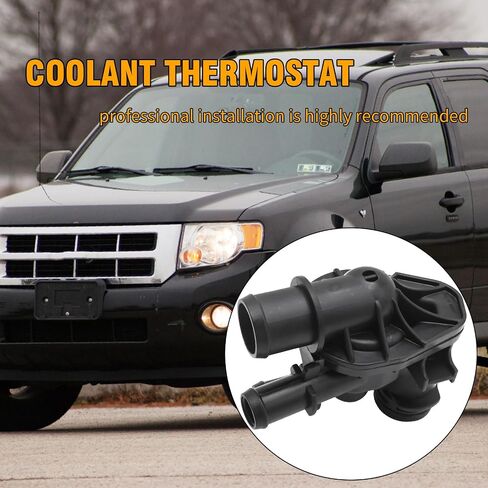902-1123 Engine Coolant Thermostat Housing Assembly Replacement for Ford Escape L4 1.5L 2017-2019, Fusion L4 1.5L 2014-2020, Replaces 86250, 930180, 902-1123, DS7Z8592F in Saudi Arabia