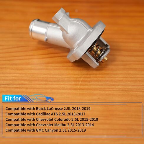Rldym 902-2089 Engine Coolant Thermostat Housing Assembly for Buick LaCrosse 2018 2019, for Cadillac ATS 2013-2017, for Chevrolet Colorado 2015-2019 Malibu 2013 2014, for GMC Canyon 2015-2019, 2.5L in Saudi Arabia