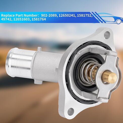Rldym 902-2089 Engine Coolant Thermostat Housing Assembly for Buick LaCrosse 2018 2019, for Cadillac ATS 2013-2017, for Chevrolet Colorado 2015-2019 Malibu 2013 2014, for GMC Canyon 2015-2019, 2.5L in Saudi Arabia