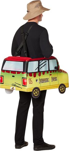 Spirit Halloween Jurassic Park Adult Ride Along Costume | Officially Licensed | 3D Costume in Saudi Arabia
