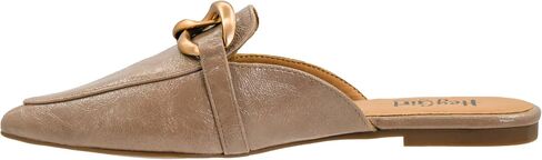 Corkys Footwear Hey Girl Playin for Keeps Women's Pointed-Toe Slip-On Mule with Chunky Chain Detail, Padded Insole, and Stylish Modern Design for All-Day Comfort in Saudi Arabia