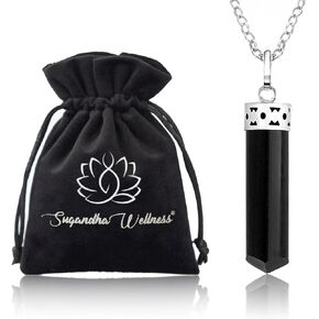 Tiger Eye Healing Crystal Necklace - Inner Power & Focus. Confidence & Vision. Protection Stone in Kuwait