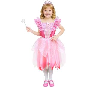 أزياء الفتيات الساحرة للأطفال - الساعة الذهبية، ملابس الهالوين الغامضة والوردية الجميلة مع الملحقات in Kuwait